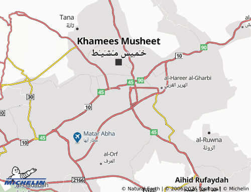 Carte MICHELIN al-Khazzan - ViaMichelin