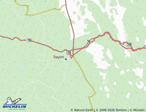Mappa MICHELIN Crucero de Rayón - ViaMichelin