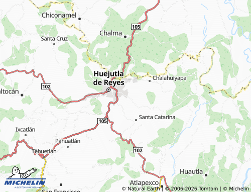Mappa MICHELIN Linda Vista - ViaMichelin
