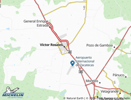 Mappa MICHELIN Francisco I Madero - ViaMichelin