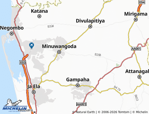 Mappa MICHELIN Ganihimulla - ViaMichelin