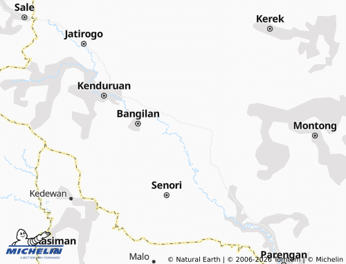 MICHELIN-Landkarte Lajo Kidul - ViaMichelin