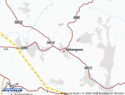 Mapa MICHELIN Matendele - ViaMichelin