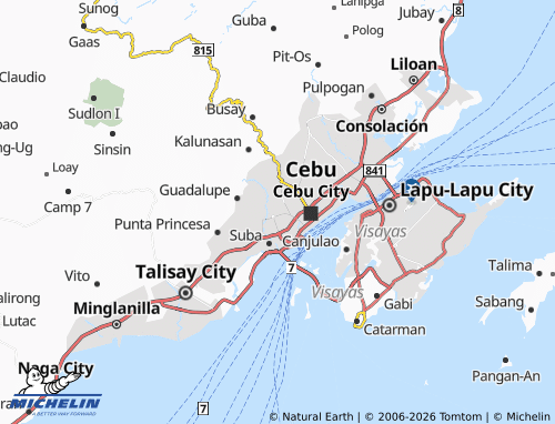 Mappa MICHELIN Cogon Ramos - ViaMichelin