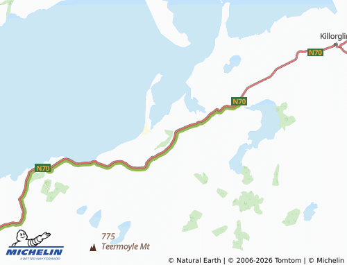 Kaart MICHELIN Glenbeigh - ViaMichelin