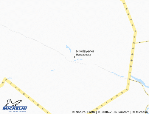 MICHELIN-Landkarte Nikolayevka - ViaMichelin