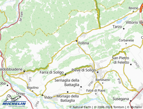 Mapa MICHELIN Campea - ViaMichelin