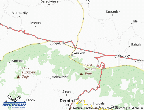 Mappa MICHELIN Yeniköy - ViaMichelin
