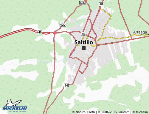 MICHELIN Nueva Reforma map - ViaMichelin