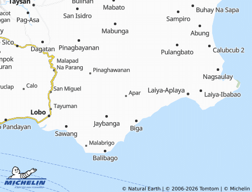 MICHELIN Apar map - ViaMichelin