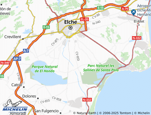 MICHELIN La Foia map - ViaMichelin