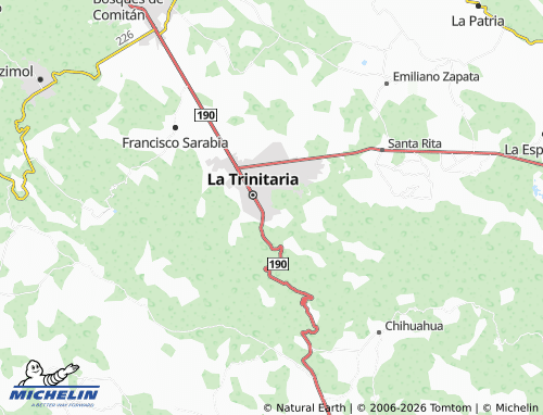 Mapa MICHELIN Santa Teresa Pamala - ViaMichelin