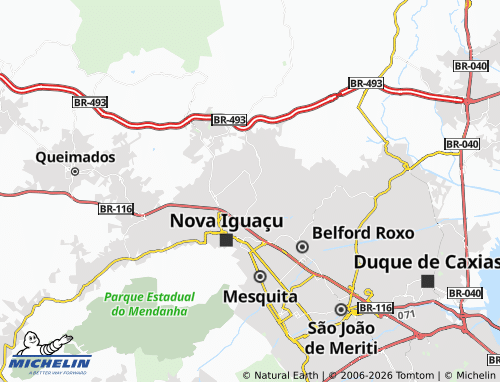 Mapa MICHELIN Nova América - ViaMichelin
