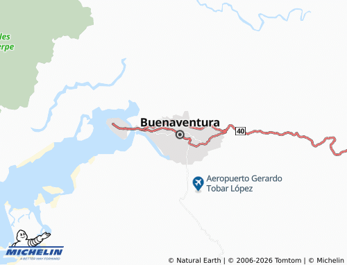 Carte MICHELIN La Transformación - ViaMichelin