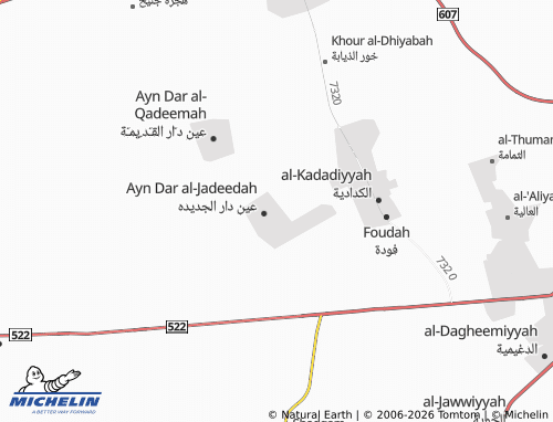 MICHELIN Al Basatin map - ViaMichelin