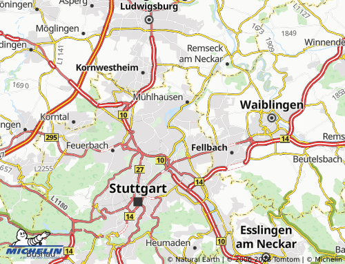 MICHELIN Münster map - ViaMichelin