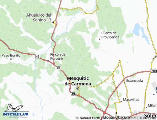 Mappa MICHELIN Centro - ViaMichelin