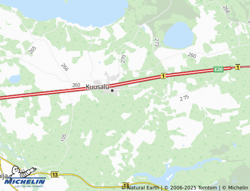 MICHELIN Ilmastalu map - ViaMichelin