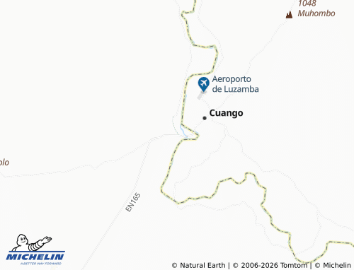 Mapa MICHELIN Manuel Angola - ViaMichelin