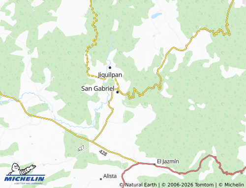MICHELIN-Landkarte Camino Real - ViaMichelin