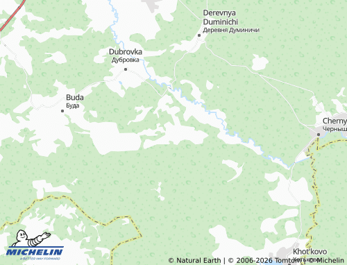 Carte MICHELIN Rechitsa - ViaMichelin