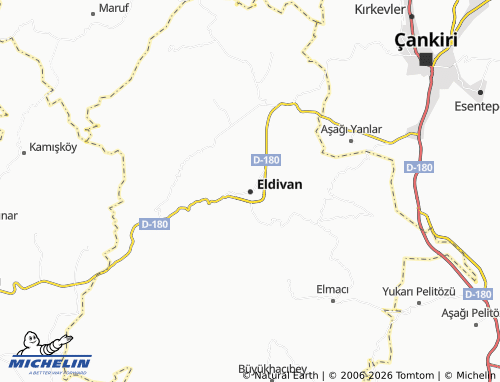 MICHELIN Topraklık map - ViaMichelin