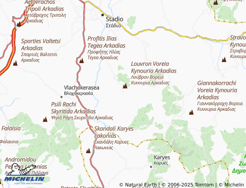 Carte MICHELIN Vervena - ViaMichelin