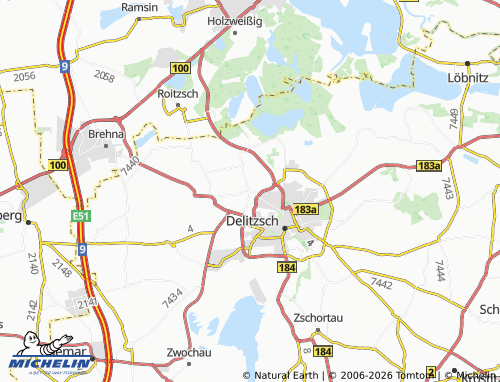 MICHELIN Schenkenberg map - ViaMichelin