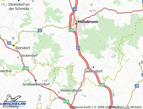 MICHELIN Breitenwaida map - ViaMichelin