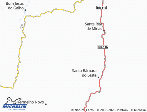Mapa MICHELIN Santana do Tabuleiro - ViaMichelin