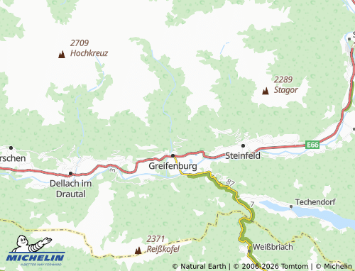 MICHELIN Gnoppnitz map - ViaMichelin