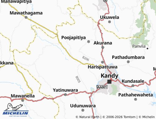 Mappa MICHELIN Aladeniya - ViaMichelin