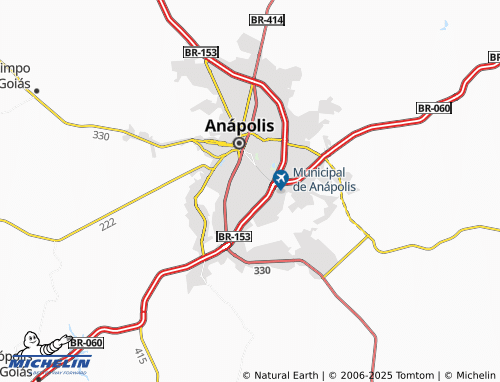 MICHELIN Residencial Itororó map - ViaMichelin