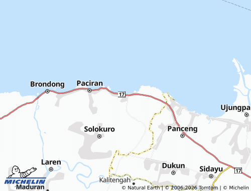 MICHELIN-Landkarte Banjarwati - ViaMichelin