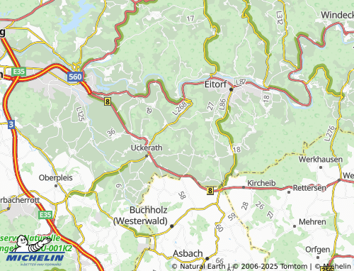 Mapa MICHELIN Ravenstein - ViaMichelin