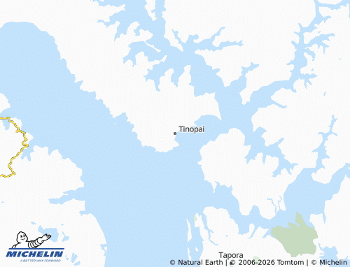 Mapa MICHELIN Tinopai - ViaMichelin