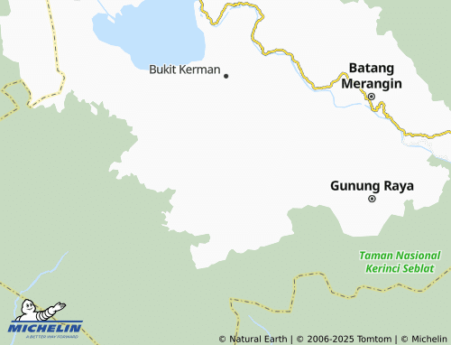MICHELIN Lempur Tengah map - ViaMichelin