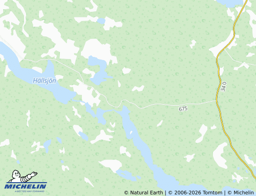 Mapa MICHELIN Änge - ViaMichelin
