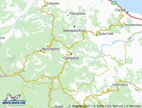 MICHELIN-Landkarte Campana - ViaMichelin