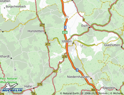 Kaart MICHELIN Oberauroff - ViaMichelin