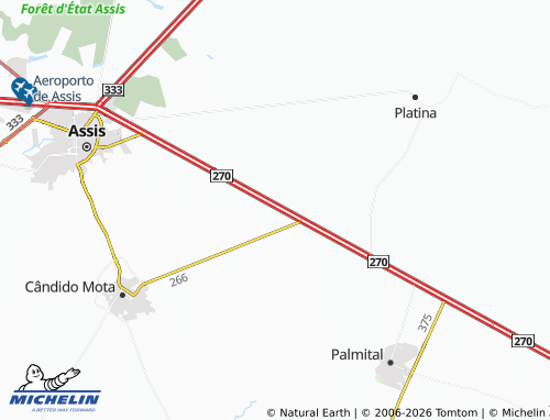 Mapa MICHELIN Nova Alexandria - ViaMichelin