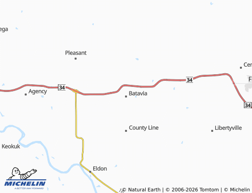Mapa MICHELIN Batavia - ViaMichelin