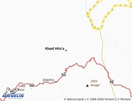 Mappa MICHELIN Kisad Hits'a - ViaMichelin