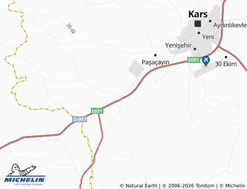MICHELIN Kümbetli map - ViaMichelin