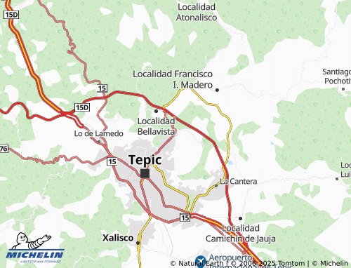 MICHELIN Ampliación Paraíso Sector III map - ViaMichelin