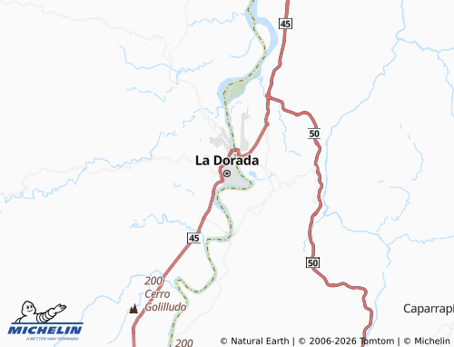 Mapa MICHELIN La Dorada - ViaMichelin