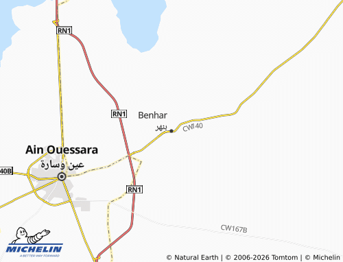 Mapa MICHELIN Binnahr - ViaMichelin