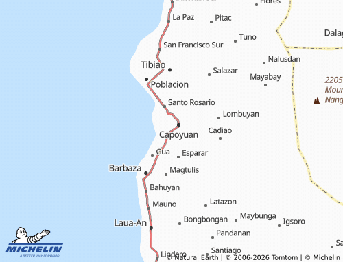 MICHELIN Beri map - ViaMichelin