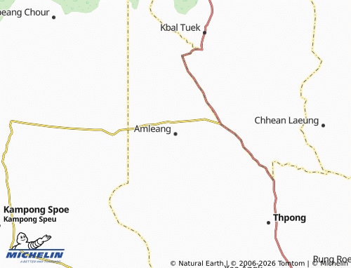 Mapa MICHELIN Amleang - ViaMichelin