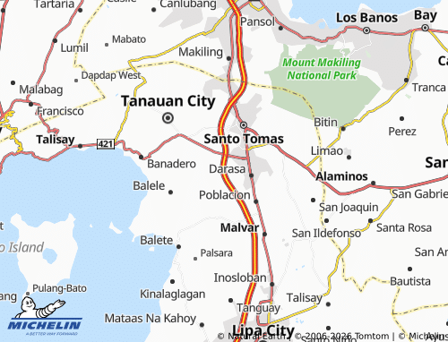 MICHELIN Bagumbayan map - ViaMichelin
